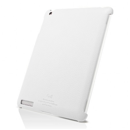 картинка Чехол SGP Leather Case Griff Series White for iPad 2 (SGP07694) от магазина КомпьютерЦентр