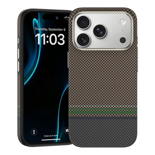 картинка Усиленный чехол Benks Prestige ArmorPro Case built with Kevlar для iPhone 17 Pro Max 6.9'' (C.K.FL.AP.GD.Y070) от магазина КомпьютерЦентр