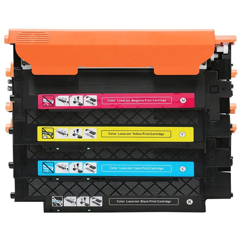 картинка Картриджи HP 117A С ЧИПОМ W2070A,W2071A, W2072A, W2073A Комплект 4 шт. от магазина КомпьютерЦентр
