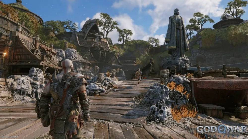 картинка Игра God of War: Ragnarok (PlayStation 4, русские субтитры) от магазина КомпьютерЦентр