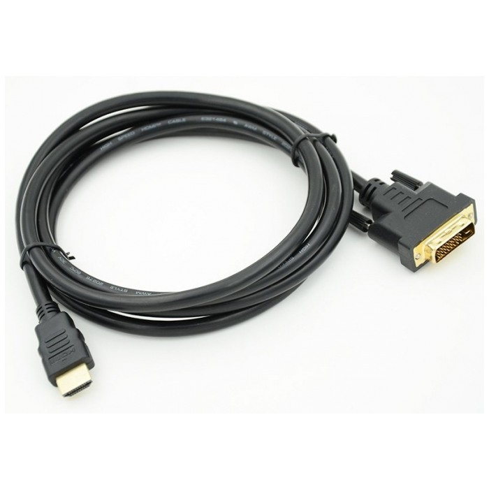 картинка Кабель Behpex HDMI to DVI 2m (51606) от магазина КомпьютерЦентр