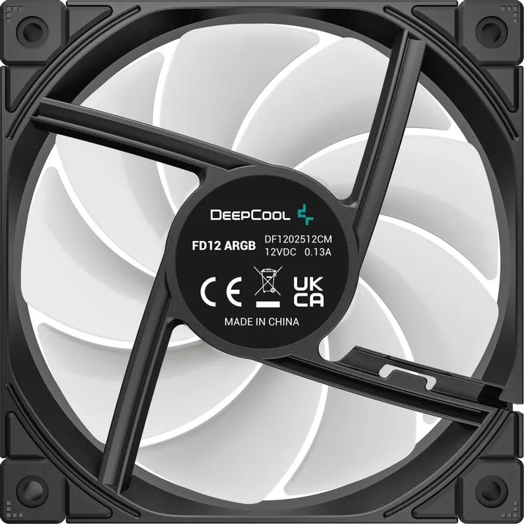 картинка Вентилятор DEEPCOOL FD12 ARGB 3-in-1 120x120 (400-2050 RPM, 26.9 Db,4-pin PWM, в комплекте - 3 шт.) от магазина КомпьютерЦентр