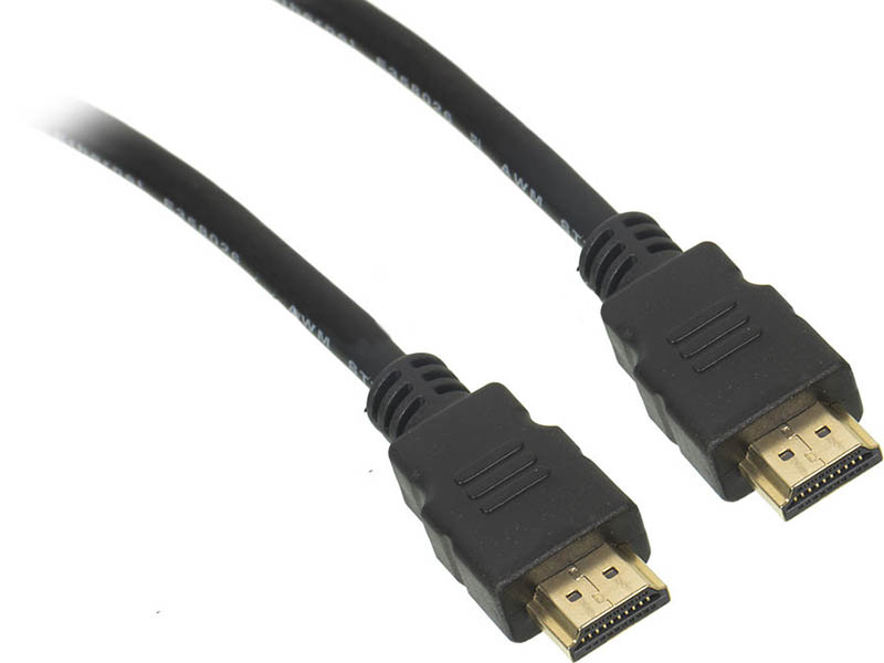 картинка Кабель HDMI to HDMI 10.0m LAZSO WH-111 Позолоченные контакты Черный от магазина КомпьютерЦентр