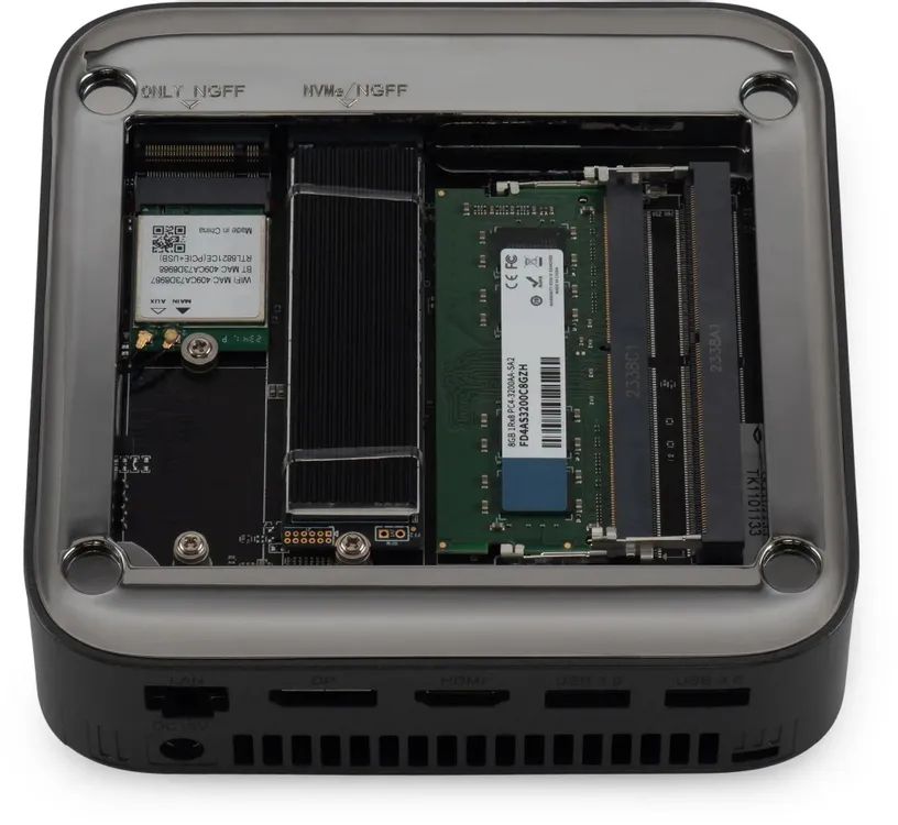 картинка Неттоп IRU (1975175) 310TLCN Core i5 1135G7 (2,4 ГГц)/  16ГБ/  512ГБ SSD/  Iris Xe/  WiFi / BT /  no OS/  Black от магазина КомпьютерЦентр