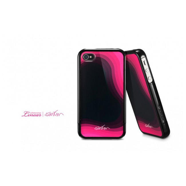 картинка Чехол SGP Case Linear Collaboration Karim Rashid Blobism Soul Black for iPhone 4/4S (SGP08829) от магазина КомпьютерЦентр