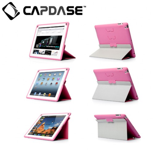 картинка Чехол Capdase Soft Jacket Sider Rhombi Pink/ Pink for new iPad/ iPad 2 (SJAPIPAD3-SR44) от магазина КомпьютерЦентр