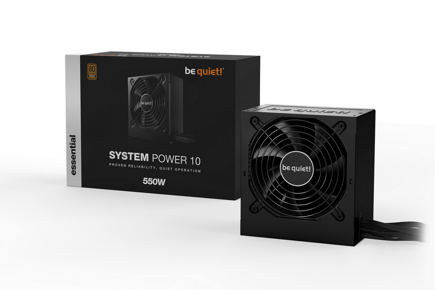 картинка Блок питания be quiet! BN327 System Power 10 550W от магазина КомпьютерЦентр