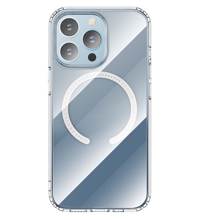 картинка Чехол Rock Pure Series Magnetic Protection case for iPhone 14 Pro Transparent от магазина КомпьютерЦентр