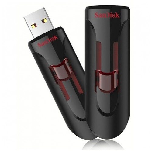 картинка Флешка USB SanDisk 128Gb Cruzer Glaid Black USB 3.0 (SDCZ600-128G-G35) от магазина КомпьютерЦентр