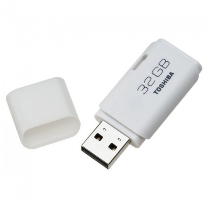 картинка Флешка USB Toshiba 32Gb Hayabusa U202 White (THNU202W0132E4) от магазина КомпьютерЦентр