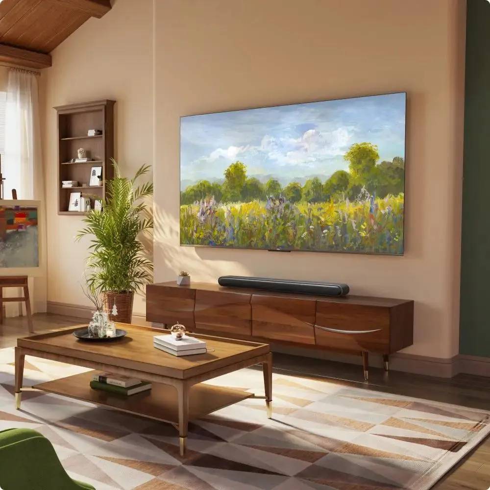 картинка Телевизор QLED TCL 65'' 65T7B Smart черный/  4K Ultra HD от магазина КомпьютерЦентр