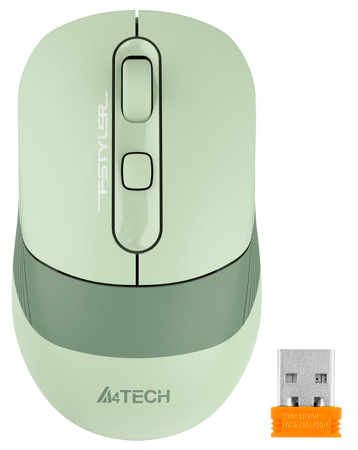 картинка Мышка A4Tech Fstyler FB10C зеленый (FB10C MATCHA GREEN) от магазина КомпьютерЦентр