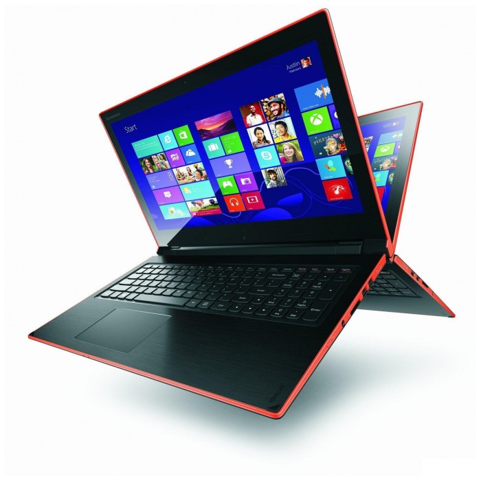картинка Ноутбук Lenovo Idea Flex 15 Black/Orange (59-392173) от магазина КомпьютерЦентр