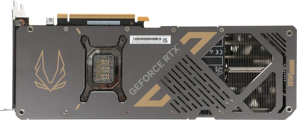 картинка Видеокарта 16Gb GDDR7 GeForce RTX 5070 Ti ZOTAC SOLID SFF; PCI-E 5.0; 256 bit; 2452/ 28000; DPх3, HDMIх1; 3 FAN (ZT-B50710D3-10P) от магазина КомпьютерЦентр