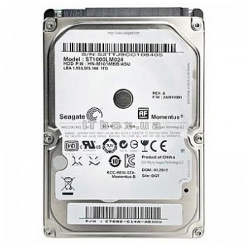 картинка Жесткий диск Seagate 1.0 Tb Spinpoint M8 2.5″ SATAII (ST1000LM024) от магазина КомпьютерЦентр