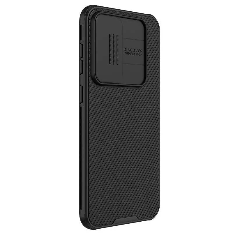 картинка Чехол-накладка Nillkin CamShield Pro Case защитной шторкой для SAMSUNG Galaxy S23 FE, черный от магазина КомпьютерЦентр