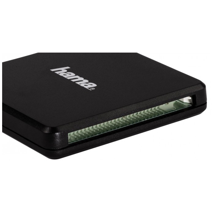 картинка Картридер внешний HAMA Multi H-124022 Black USB3.0 (H-124022) от магазина КомпьютерЦентр