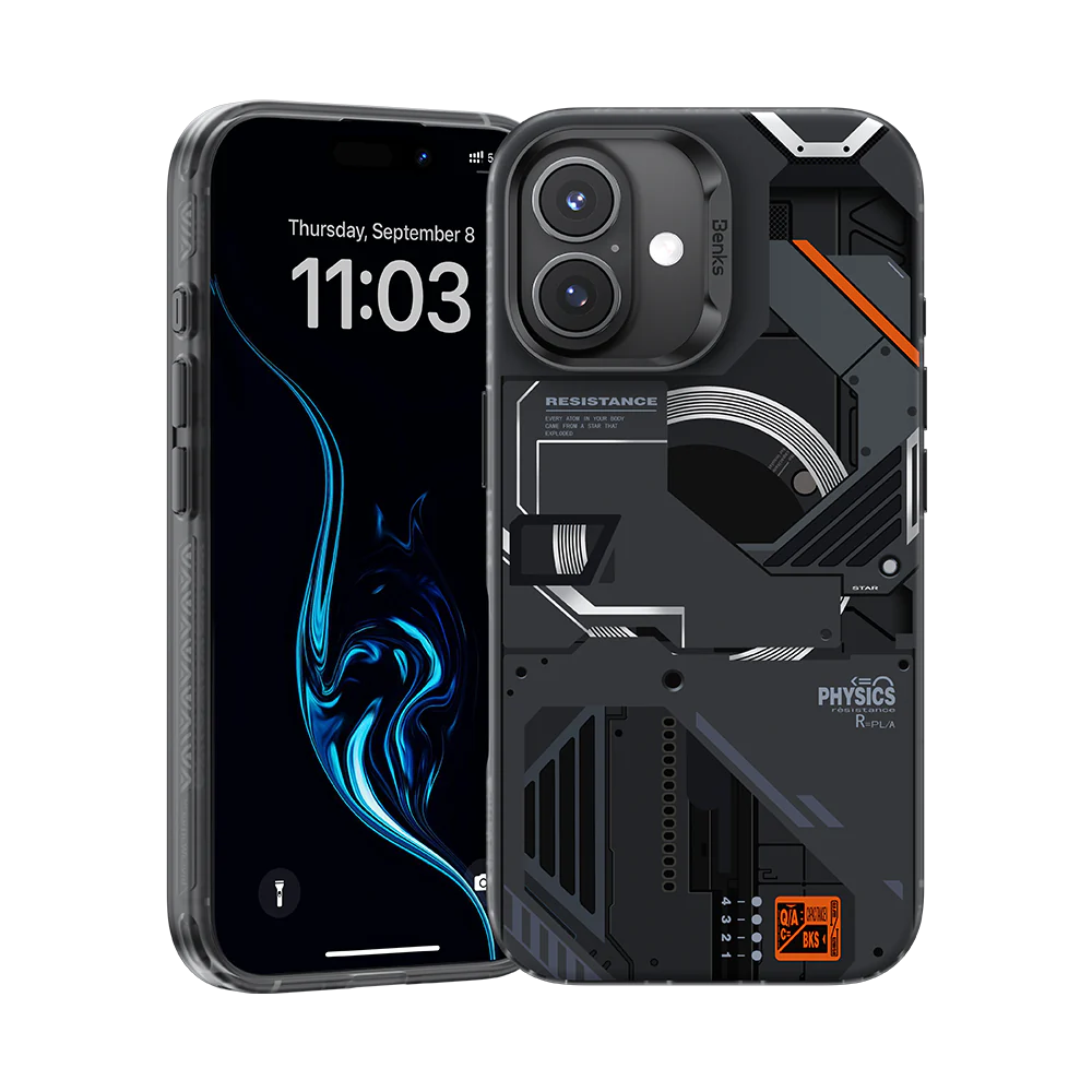 картинка Чехол силиконовый Benks Perspective Phone Case (MagSafe) для iPhone 16 6.1'' Black (C.K.QS.AP.CB.D063) от магазина КомпьютерЦентр