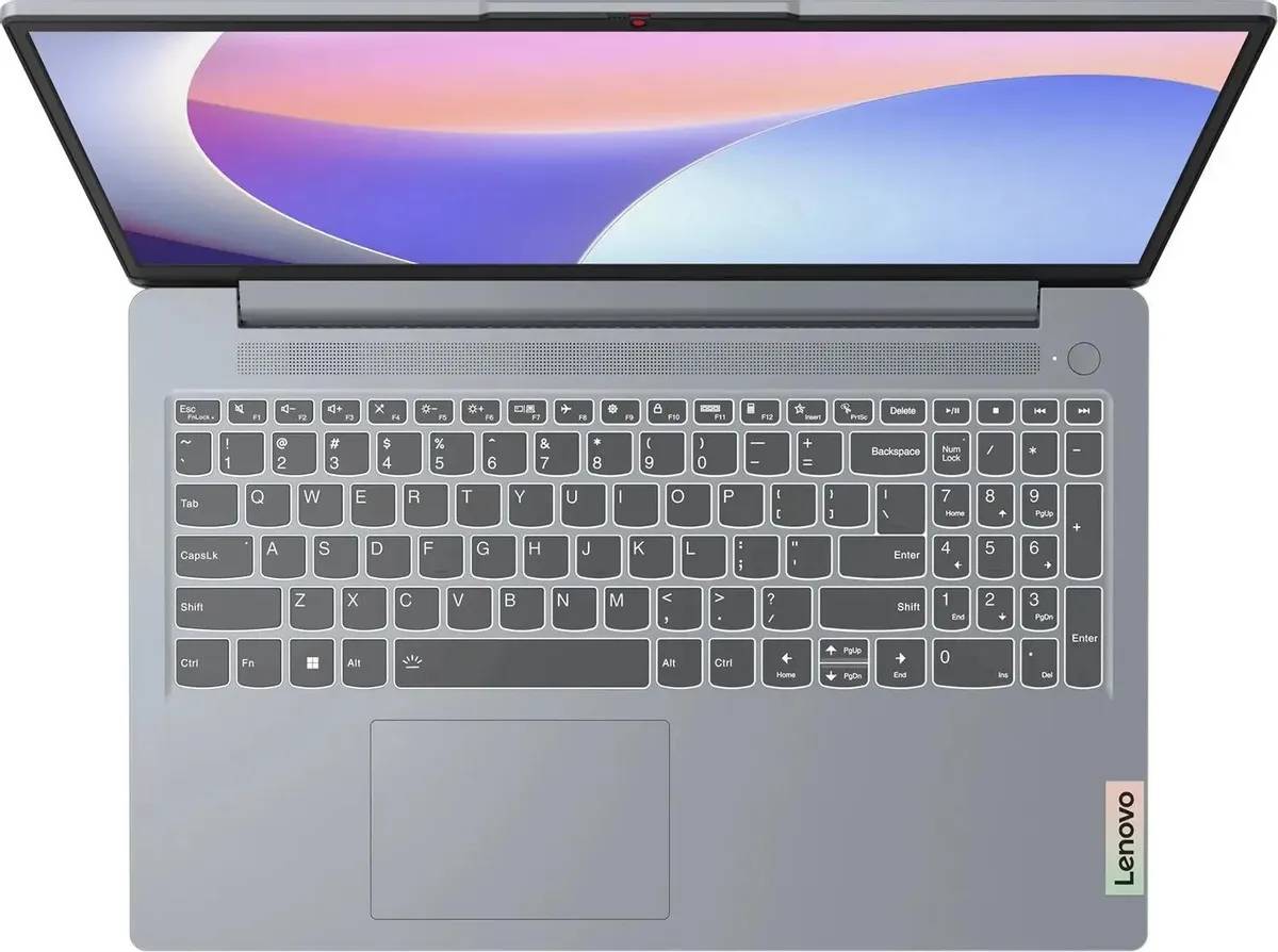 картинка Ноутбук Lenovo IdeaPad Slim 3 15IAH8 15,6'' IPS / 16Gb / 256Gb, серый (83ER00A8RK) от магазина КомпьютерЦентр