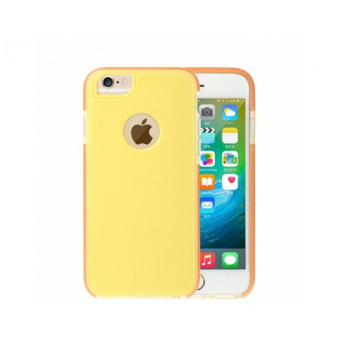 картинка Чехол Baseus Jump series For iPhone 6/ 6S Yellow от магазина КомпьютерЦентр