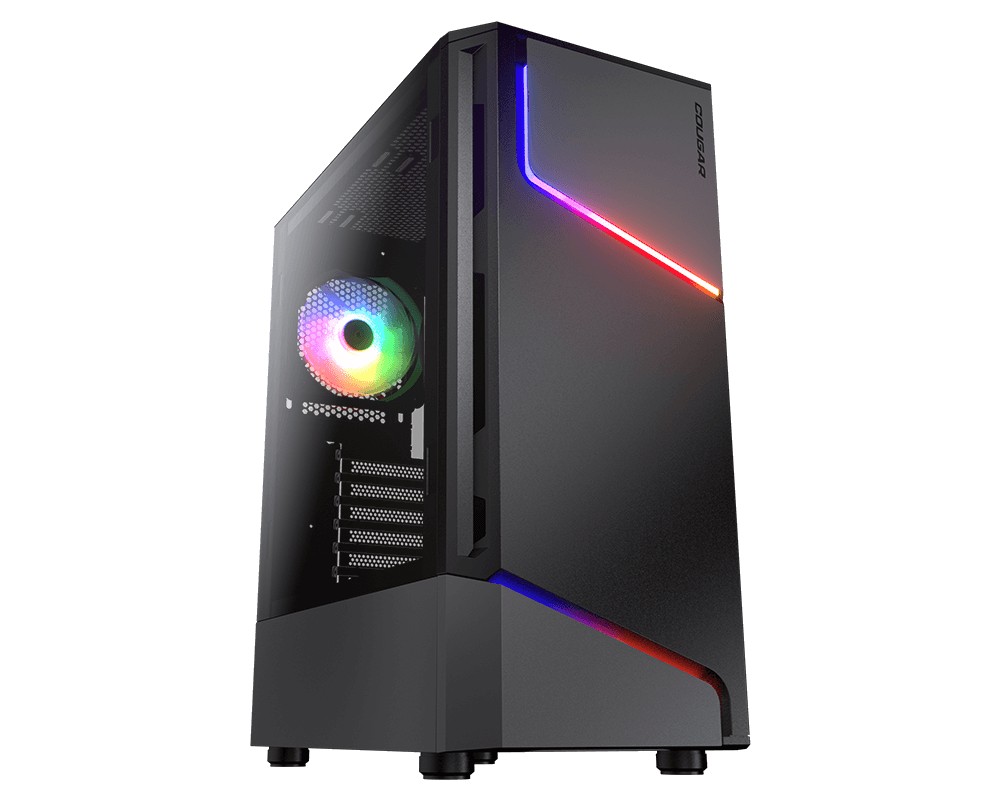 картинка Корпус Cougar MX360 RGB, Black, без БП от магазина КомпьютерЦентр