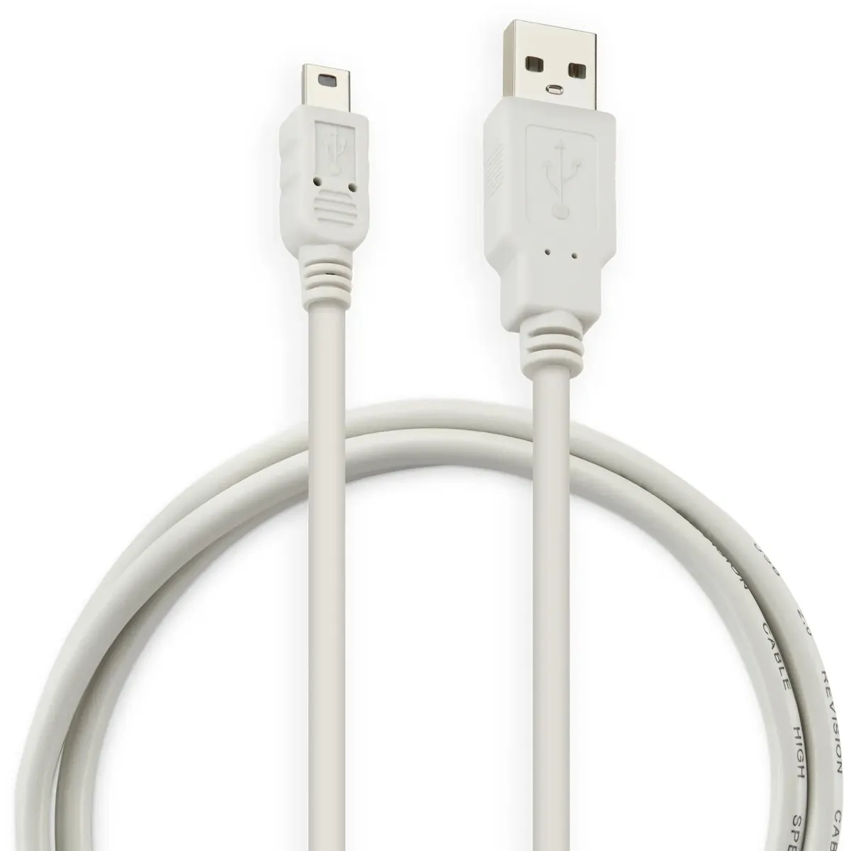 картинка Кабель USB 2.0 A->mini USB B (m), 1м, Buro USB2.0-M5P-1 (817248) от магазина КомпьютерЦентр