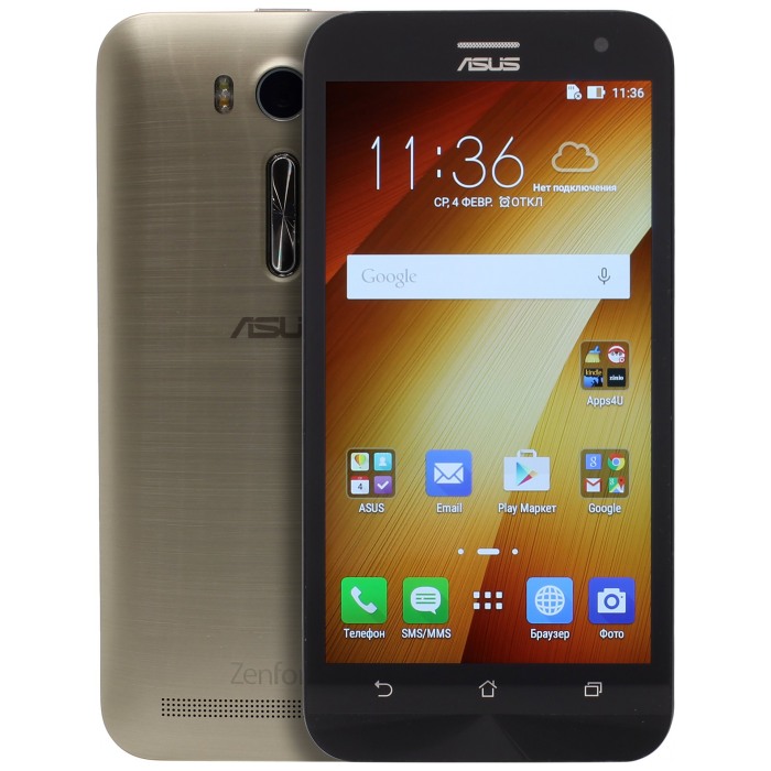 картинка Смартфон Asus ZenFone 2 Laser ZE500KL 16Gb 3G 2Sim Gold (90AZ00EA-M01230) от магазина КомпьютерЦентр
