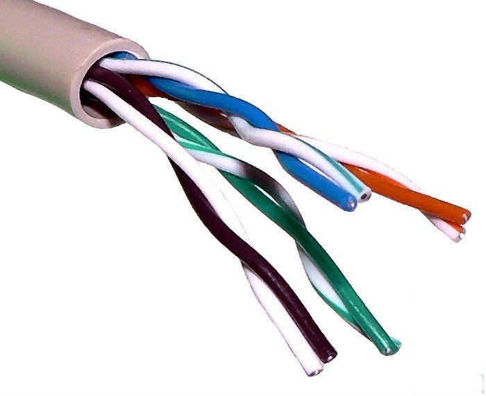картинка Кабель UTP Behpex 4 Paris Cat 6 305m molded solid CCA (774113) (продажа на метры) от магазина КомпьютерЦентр