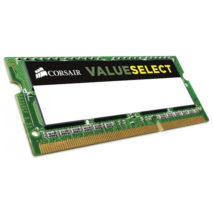 картинка Оперативная память Corsair SO-DIMM DDR3L 4Gb 1600MHz PC3-12800 Value Select (CMSO4GX3M1C1600C11) от магазина КомпьютерЦентр