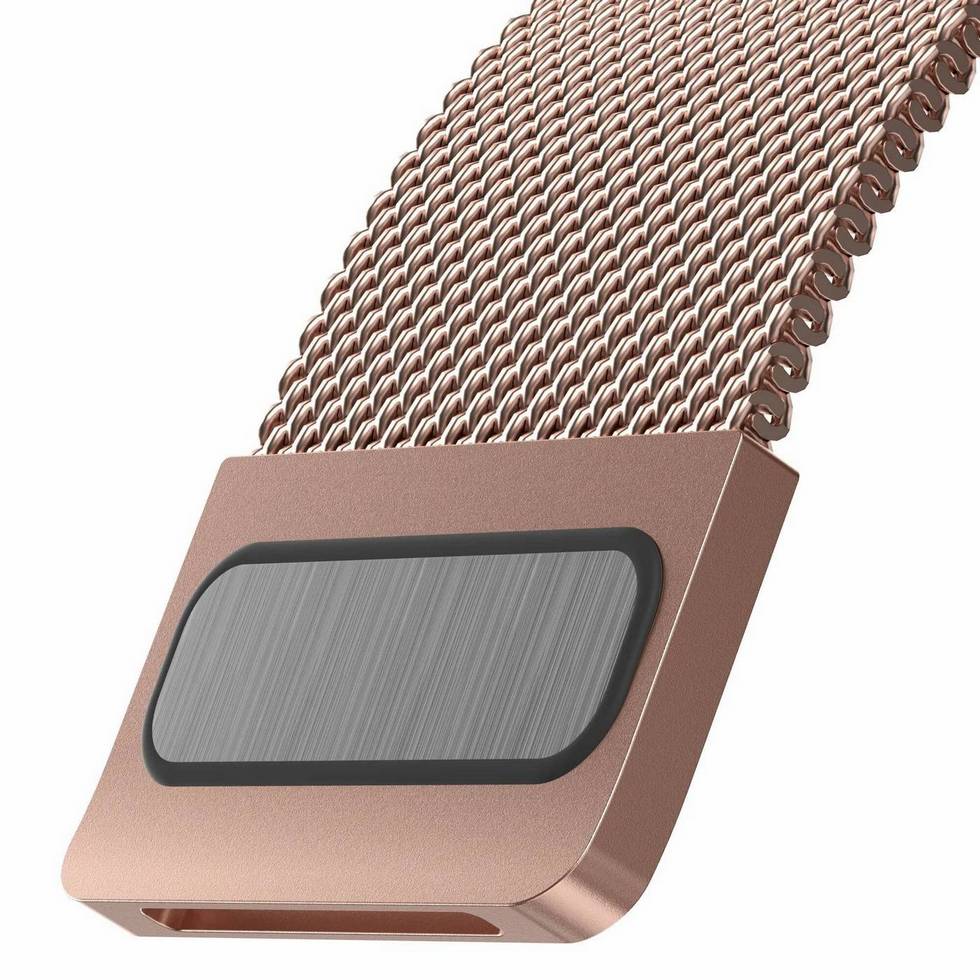 картинка Ремешок Switcheasy Mesh Stainless Steel Apple Watch Loop для Apple Watch 38/ 40/ 41mm Rose Gold от магазина КомпьютерЦентр