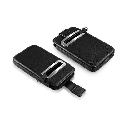 картинка Чехол Capdase Smart Pocket Value Set Black for iPhone 4 (SLIH4-V111) от магазина КомпьютерЦентр