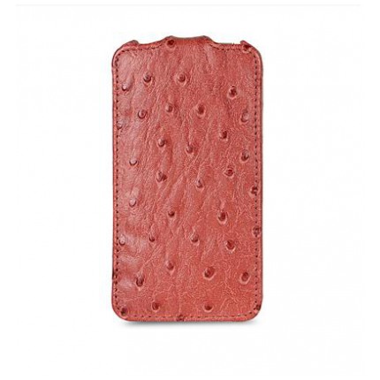 картинка Чехол Melkco Leather Case Jacka Ostrich Fire Brick for iPhone 4/4S (APIP4SLCJT1FBOH) от магазина КомпьютерЦентр