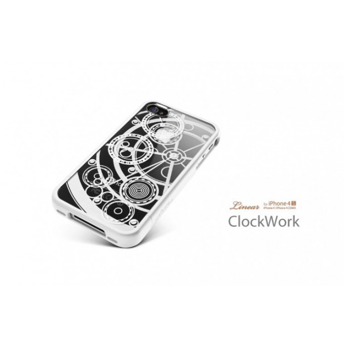картинка Чехол SGP Case Linear Clockwork Series Infinity White for iPhone 4/4S (SGP09112) от магазина КомпьютерЦентр