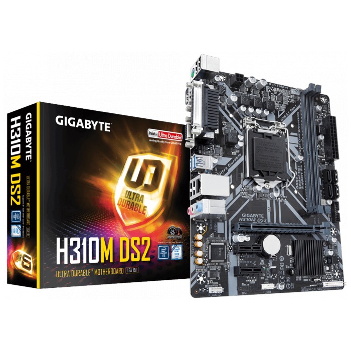 картинка Материнская плата Gigabyte H310M DS2 2.0 S1151v2 (H310M DS2 2.0) от магазина КомпьютерЦентр