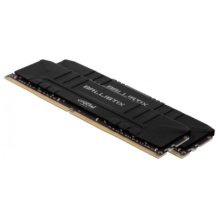 картинка Набор модулей памяти Crucial DIMM DDR4 16Gb (2 x 8Gb) 3000MHz PC4-24000 Ballistix Black (BL2K8G30C15U4B) от магазина КомпьютерЦентр