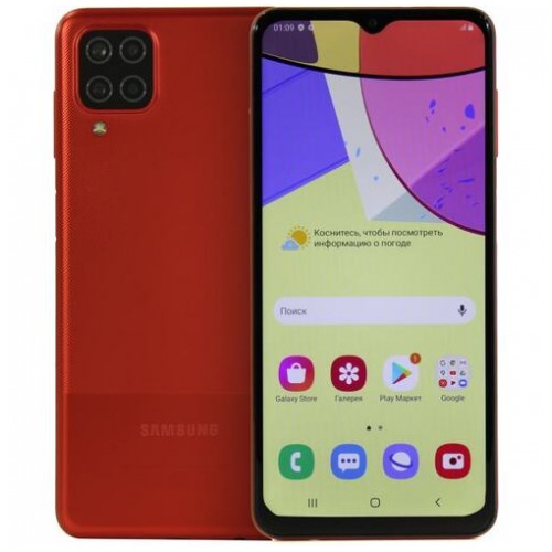 картинка Смартфон Samsung Galaxy A12 3Gb 32Gb Red (SM-A125FZRUSER) от магазина КомпьютерЦентр