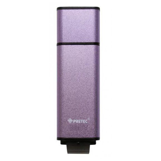 картинка Флешка USB Pretec i-Disk Samba 8Gb Purple (SAM08G) от магазина КомпьютерЦентр