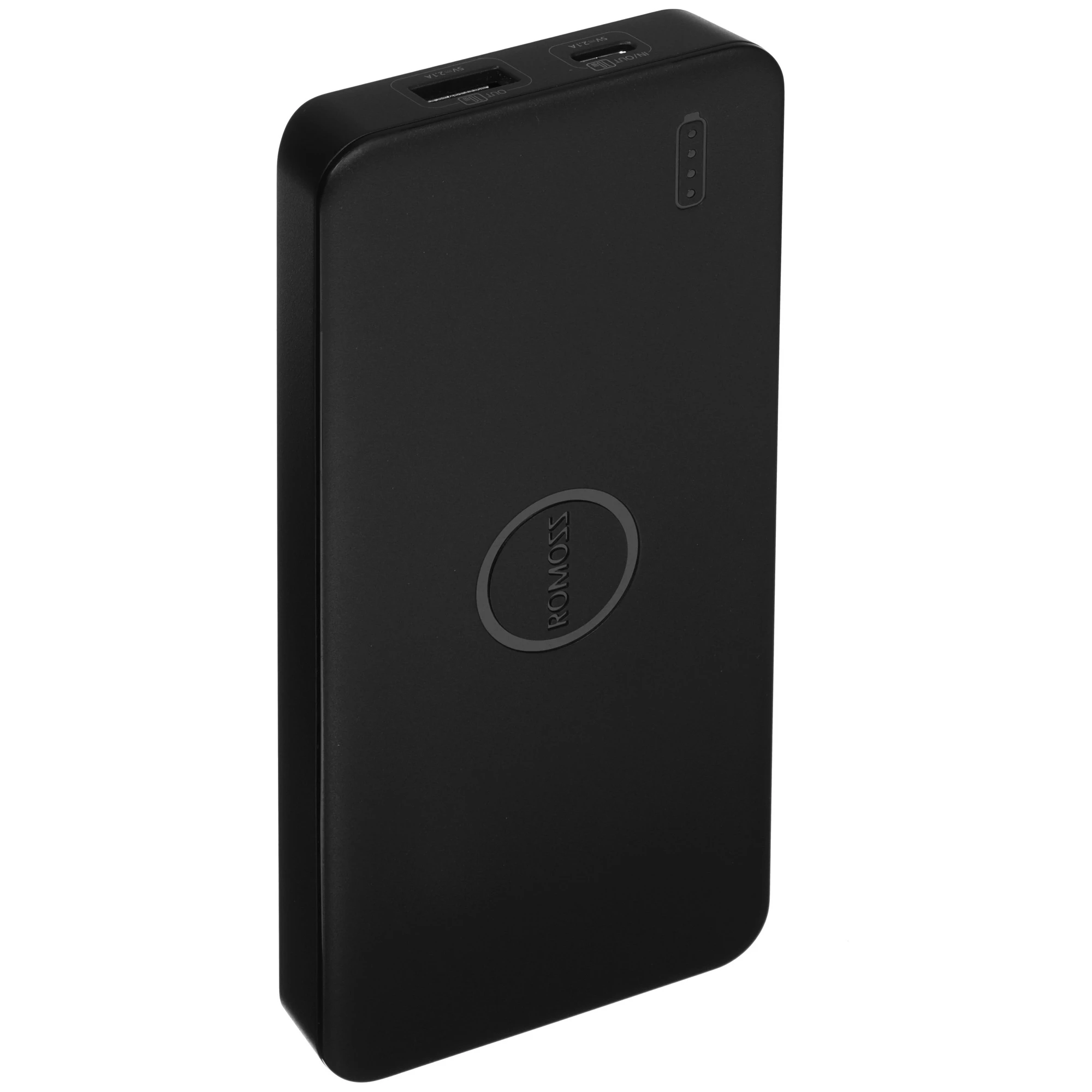 картинка Внешний аккумулятор Romoss PPB10 10000mAh 5W 10.5A USB-A/ USB-C черный от магазина КомпьютерЦентр