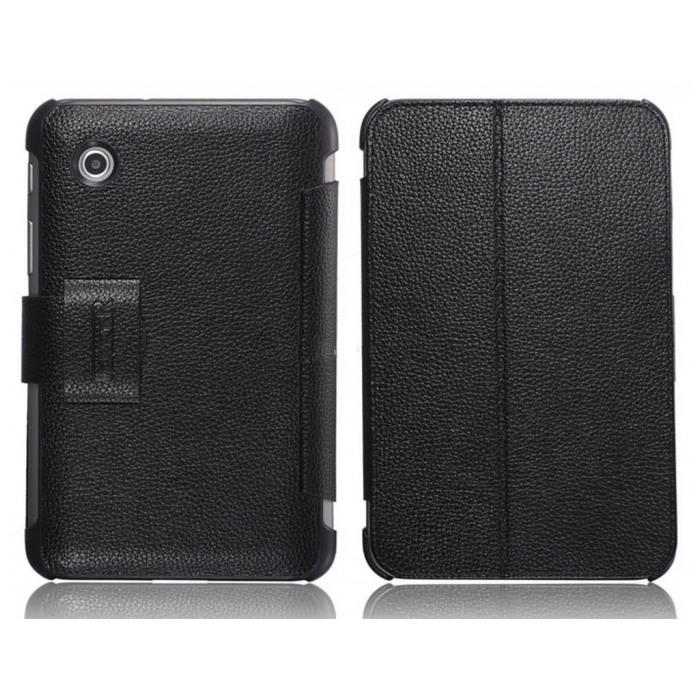картинка Чехол IcareR для Samsung Galaxy Tab 3 10.1 p5200 / p5210 Black Leather от магазина КомпьютерЦентр
