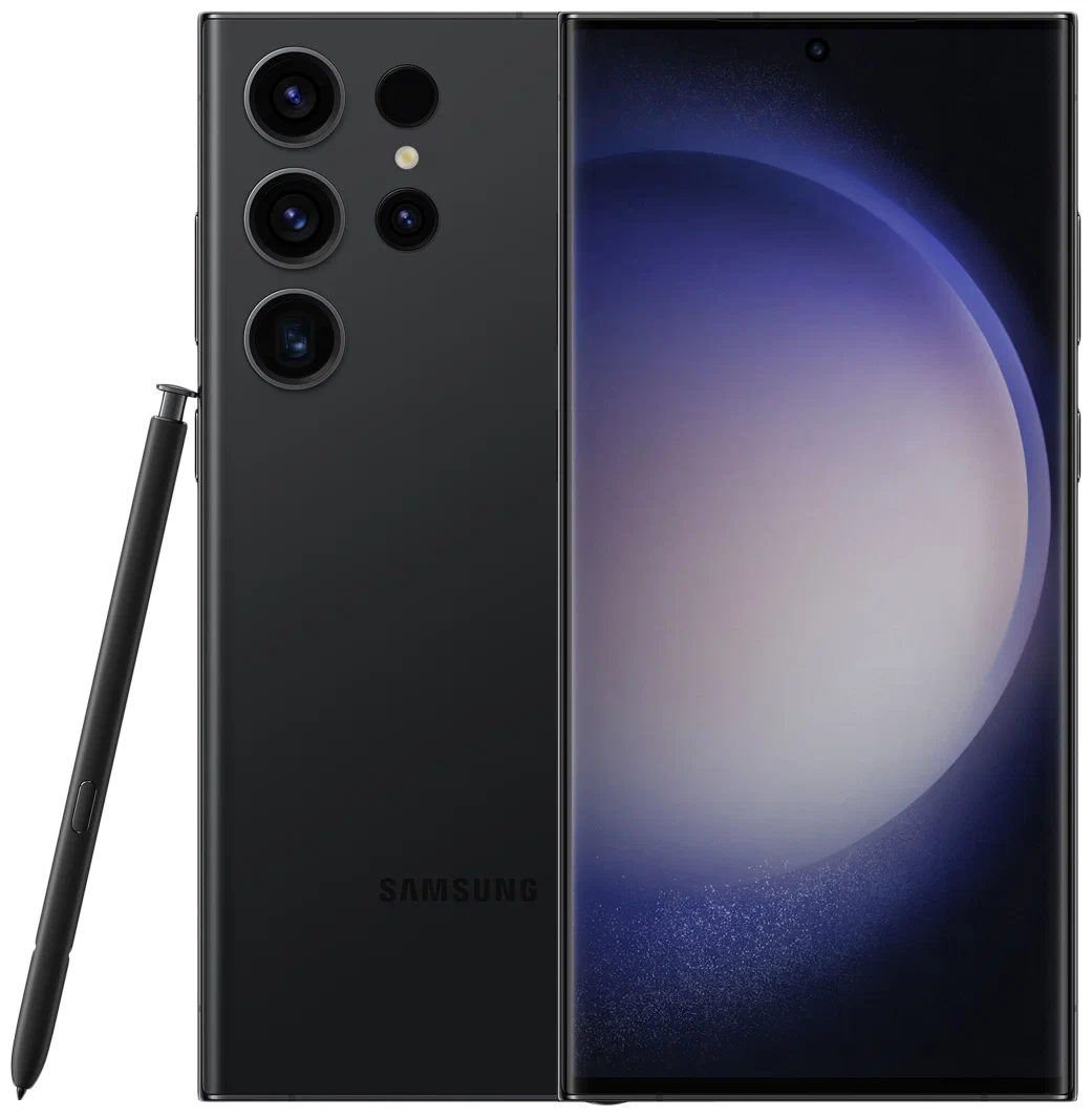 картинка Смартфон Samsung Galaxy S23 Ultra Black 6.8'' 12Gb / 256Gb (SM-S918B/ DS) от магазина КомпьютерЦентр