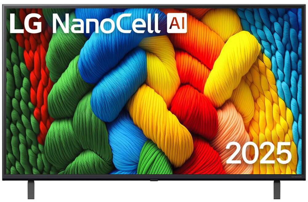 картинка Телевизор LED LG 43'' 43NANO80A6B 4K UltraHD, NanoCell, HDR10, Smart TV, Wi-Fi, BT от магазина КомпьютерЦентр
