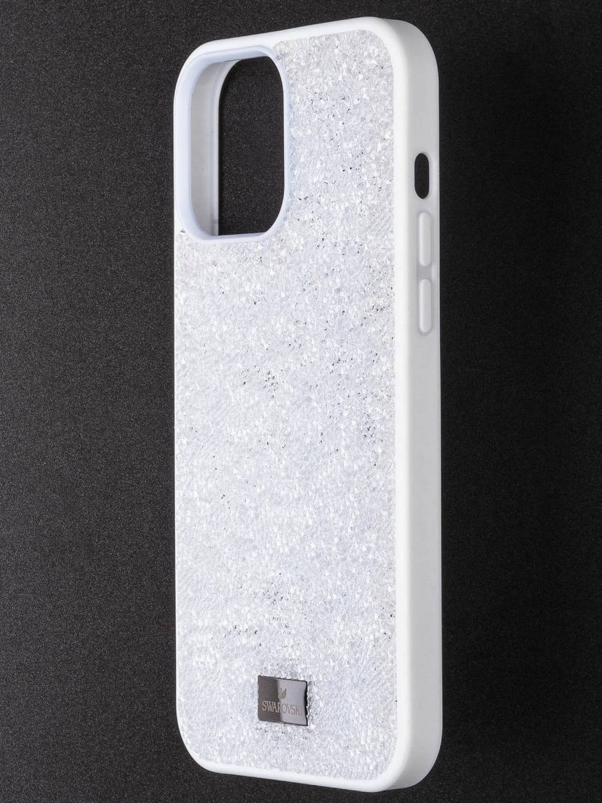 картинка Чехол Swarovski для iphone 13 Pro Max Белый от магазина КомпьютерЦентр