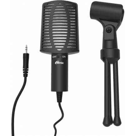 картинка Микрофон RITMIX RDM-125 Black от магазина КомпьютерЦентр