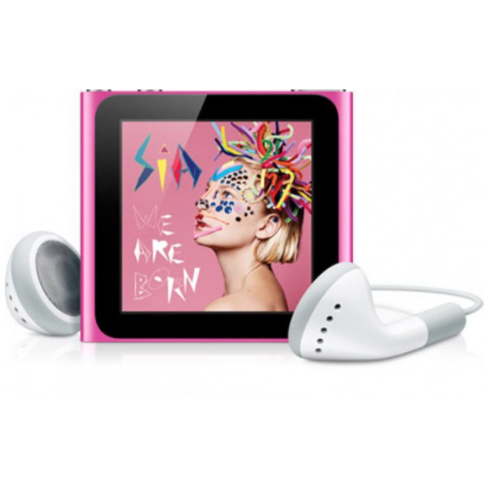 картинка Плеер MP3 Apple iPod nano 8Gb Pink A1366 (6Gen) (MC692) от магазина КомпьютерЦентр