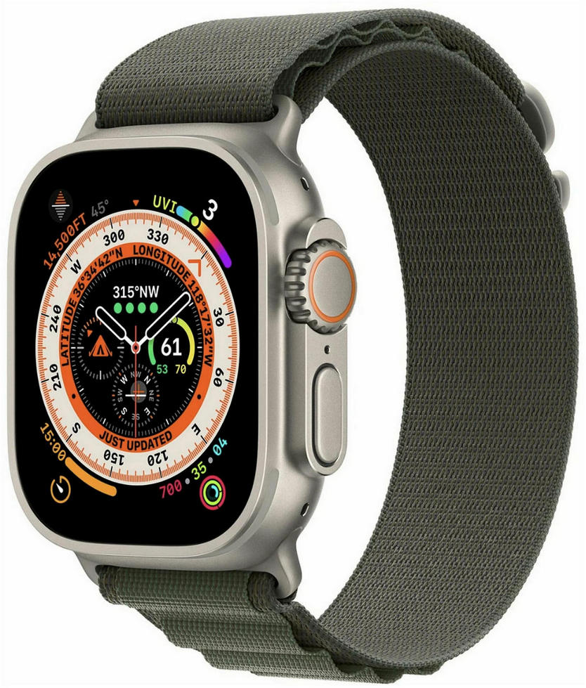 картинка Ремешок Alpine Loop для Apple Watch 42/ 44/ 45/ 49mm, Green от магазина КомпьютерЦентр