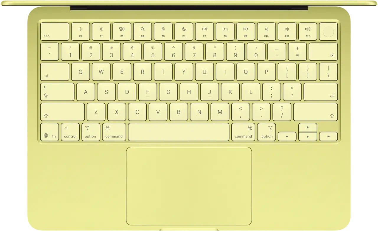 картинка Ноутбук Apple MacBook Neo 13'' A18 Pro/  8Gb/  512Gb SSD/  WiFi/  BT Citrus 2026 (MHFE4) от магазина КомпьютерЦентр