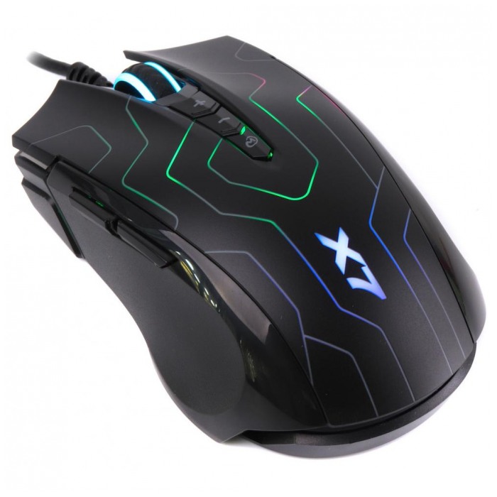 картинка Мышка A4tech X89 Maze Black USB (X89 Maze) от магазина КомпьютерЦентр