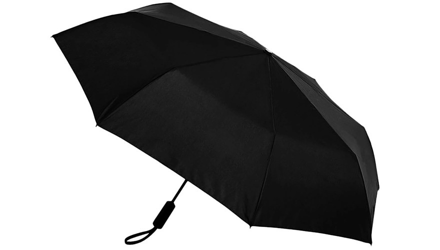 картинка Зонт Xiaomi KongGu Auto Folding Umbrella WD1 Black от магазина КомпьютерЦентр