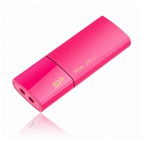 картинка Флешка USB SiliconPower 16Gb Blaze B05 Peach (SP016GBUF3B05V1H) от магазина КомпьютерЦентр