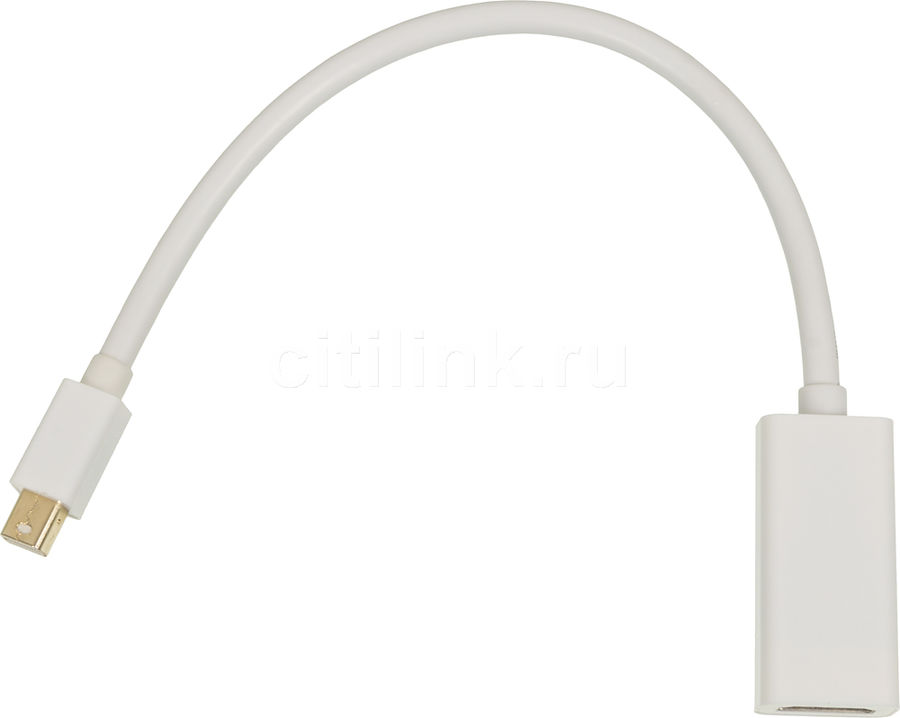 картинка Переходник miniDisplayPort (m) HDMI (f) 0.2м White (774096) от магазина КомпьютерЦентр